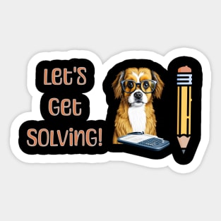 Let's Get Solving! Sticker